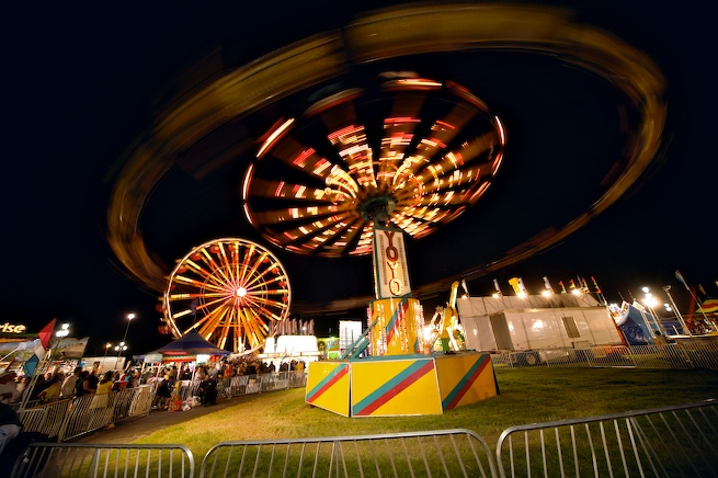 NC State Fair rides