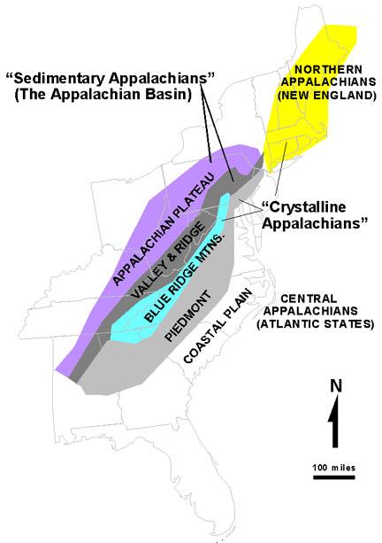 NC geologic provinces