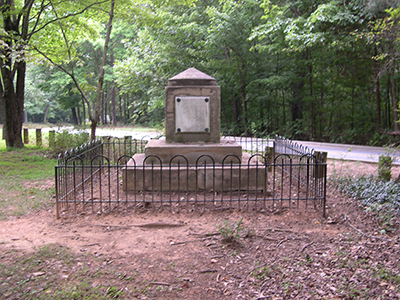 The Jethro Sumner monument at Guiford Battleground. Image from Flickr user Chris Dilworth.