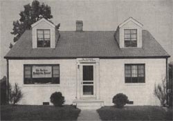 "The Southern Presbyterian Journal Building, Weaverville, NC, as it appeared in 1952." Courtesy of the PCA Historical Center.