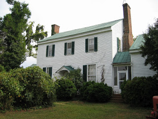 Rose Hill, Caswell County, home of Bedford Brown. Image courtesy of the Caswell County Historical Association. 