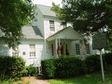 John F. Thompkins house in Bath. Image courtesy of NC Office of Archives & History. 